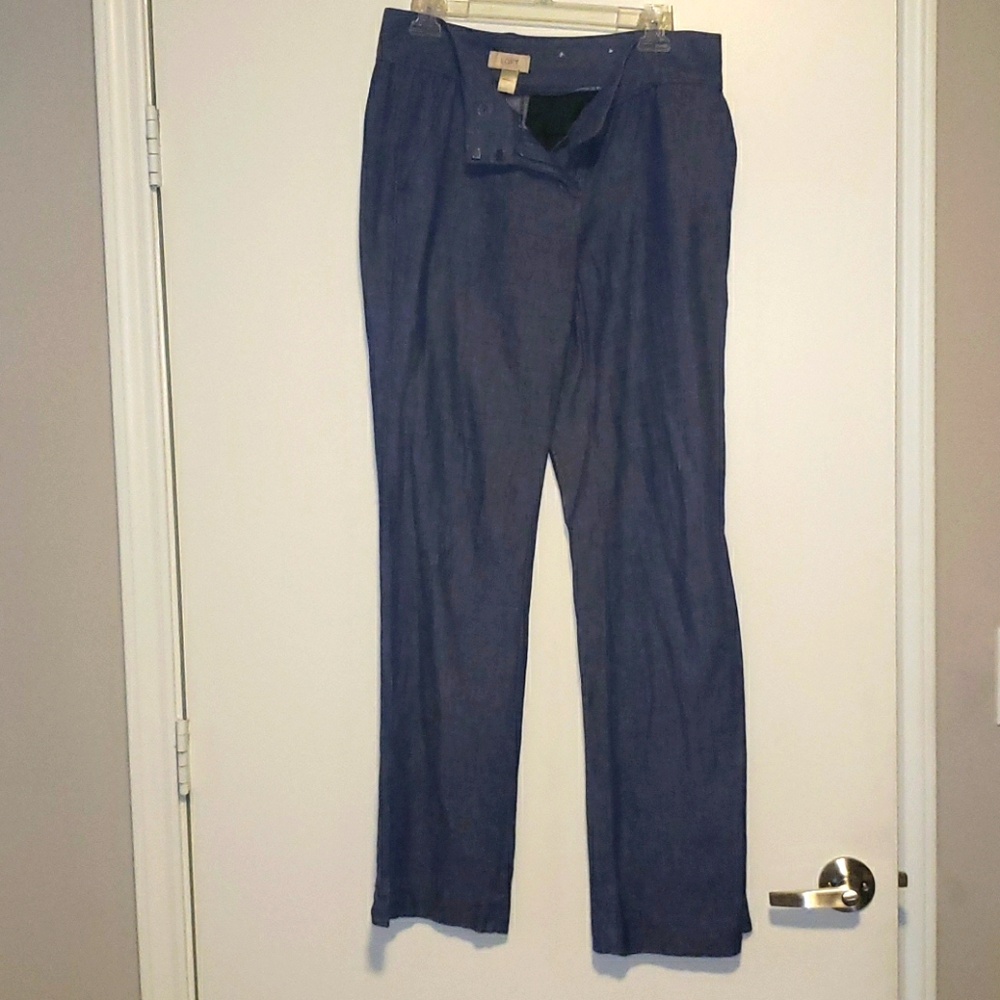 Loft chambray pants